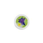 Jewish Star Menora 1  Mini Button