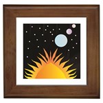 Cosmos Framed Tile
