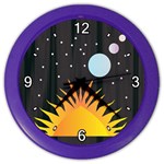 Cosmos Color Wall Clock