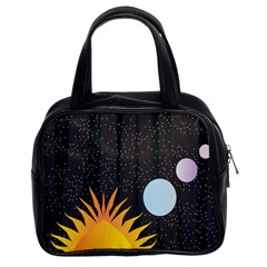 Cosmos Classic Handbag (Two Sides) from ArtsNow.com Front
