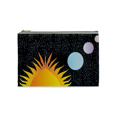 Cosmos Cosmetic Bag (Medium) from ArtsNow.com Front