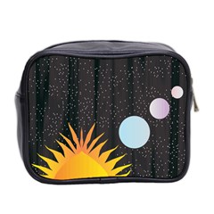 Cosmos Mini Toiletries Bag (Two Sides) from ArtsNow.com Back