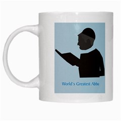 World s Best Father (English) White Mug from ArtsNow.com Left