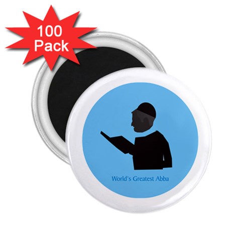 World s Best Father (English) 2.25  Magnet (100 pack)  from ArtsNow.com Front