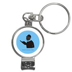 World s Best Father (English) Nail Clippers Key Chain