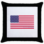 American Jew Throw Pillow Case (Black)