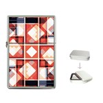 Abstract squares Flip Top Lighter