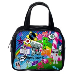 Sr13 Rainbow Collage Classic Handbag (Two Sides) from ArtsNow.com Back