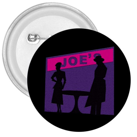 Film Noir Scene 3  Button from ArtsNow.com Front