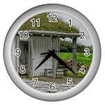 Live Roof Wall Clock (Silver)