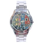 St Johns Stainless Steel Analogue Men’s Watch