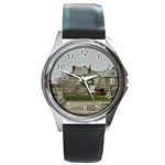 Fortress of Louisbourg Round Metal Watch