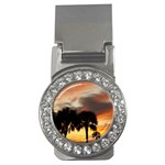 Tropical Vacation Money Clip (CZ)