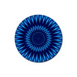 Blue Lagoon Rubber Round Coaster (4 pack)