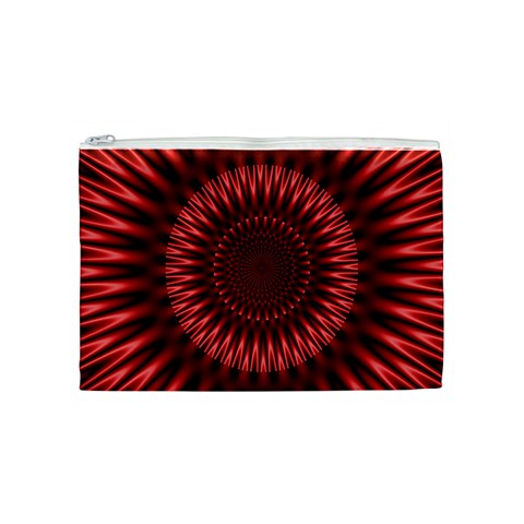 Red Lagoon Cosmetic Bag (Medium) from ArtsNow.com Front