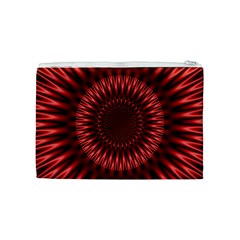 Red Lagoon Cosmetic Bag (Medium) from ArtsNow.com Back