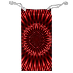 Red Lagoon Jewelry Bag from ArtsNow.com Front