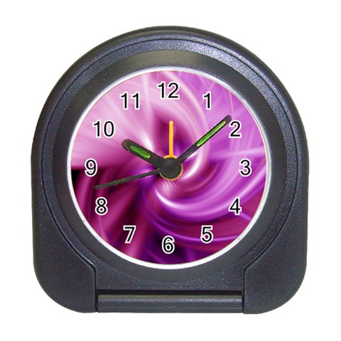 Pink Twist Travel Alarm Clock from ArtsNow.com Front