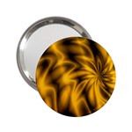 Golden Swirl 2.25  Handbag Mirror