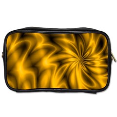 Golden Swirl Toiletries Bag (Two Sides) from ArtsNow.com Front