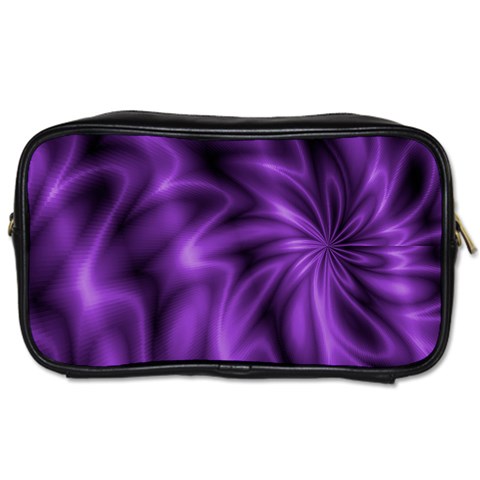 Lilac Swirl Toiletries Bag (Two Sides) from ArtsNow.com Front