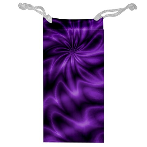 Lilac Swirl Jewelry Bag from ArtsNow.com Front