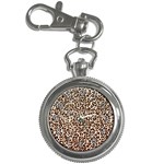 Just Snow Leopard Key Chain Watch