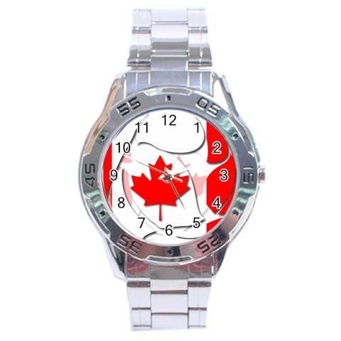 Canada Stainless Steel Analogue Men’s Watch from ArtsNow.com Front