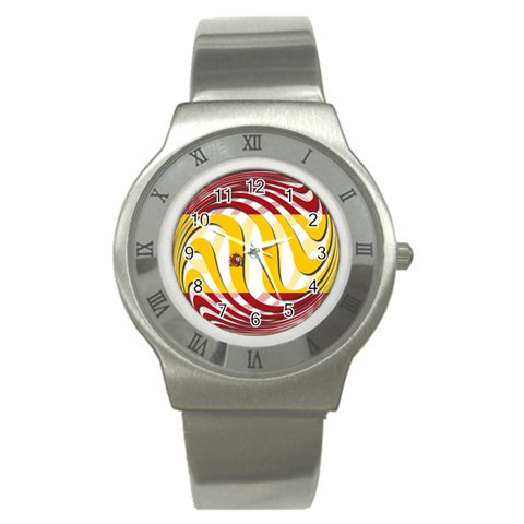 Spain Light Stainless Steel Watch from ArtsNow.com Front
