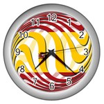 Spain Light Wall Clock (Silver)