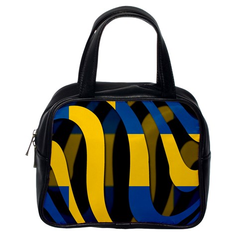Sweden Classic Handbag (Two Sides) from ArtsNow.com Back