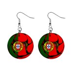 Portugal 1  Button Earrings