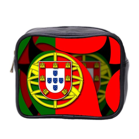 Portugal Mini Toiletries Bag (Two Sides) from ArtsNow.com Front