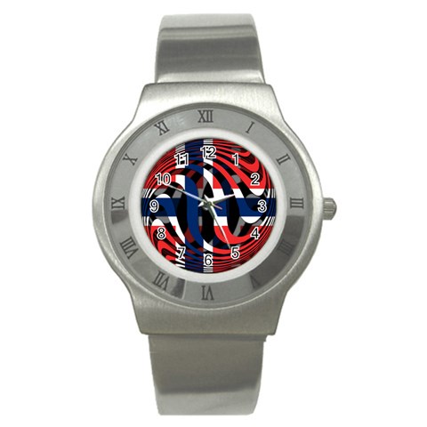 Norway Stainless Steel Watch from ArtsNow.com Front