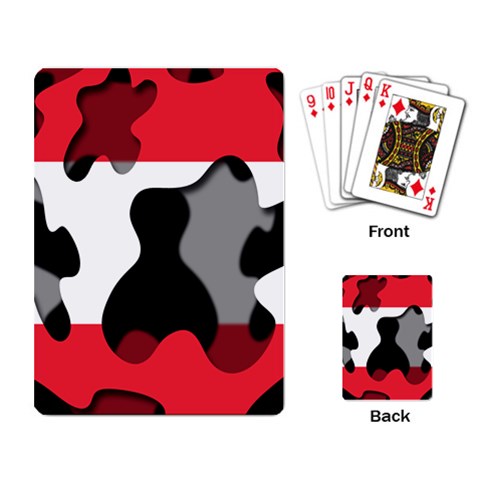 Austria Playing Cards Single Design from ArtsNow.com Back