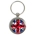 United Kingdom Key Chain (Round)