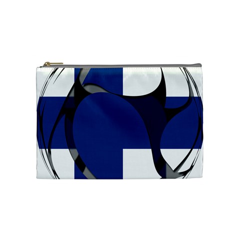Finland Cosmetic Bag (Medium) from ArtsNow.com Front