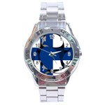 Finland Stainless Steel Analogue Men’s Watch