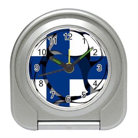 Finland Travel Alarm Clock from ArtsNow.com Front