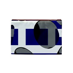 Greece Cosmetic Bag (Medium) from ArtsNow.com Back