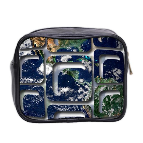 Earth Mini Toiletries Bag (Two Sides) from ArtsNow.com Back
