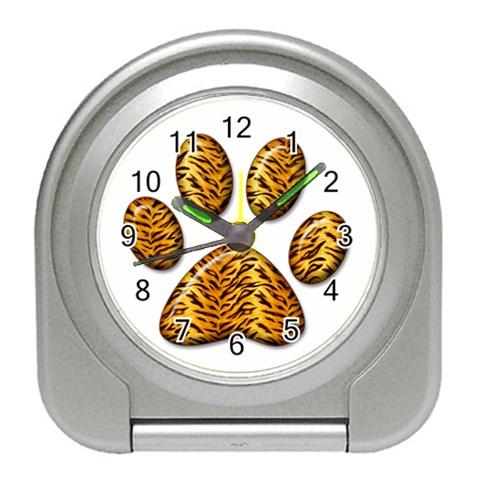Tiger Paw Travel Alarm Clock from ArtsNow.com Front