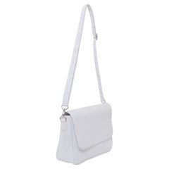 Shoulder Bag with Back Zipper