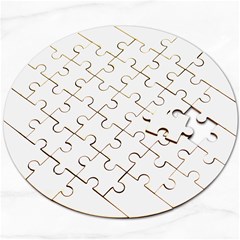 Wooden Puzzle Round