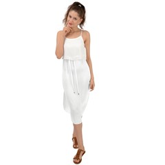 Waist Tie Cover Up Chiffon Dress