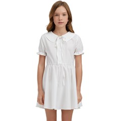 Kids  Sweet Collar Dress