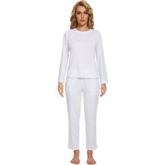 Womens  Long Sleeve Lightweight Pajamas Set