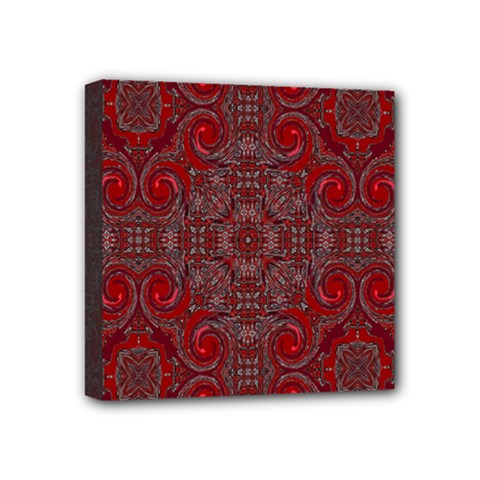 Red Mystic Mini Canvas 4  x 4  (Stretched) from ArtsNow.com