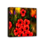Poppies  Mini Canvas 4  x 4  (Stretched)