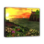 Eileen s Sunset By Ave Hurley   Canvas 10  x 8  (Stretched)